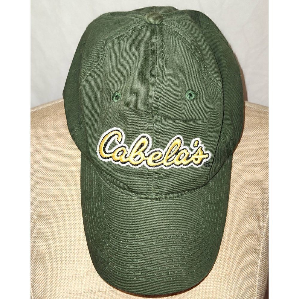 CABELA'S Adjustable green cap/hat